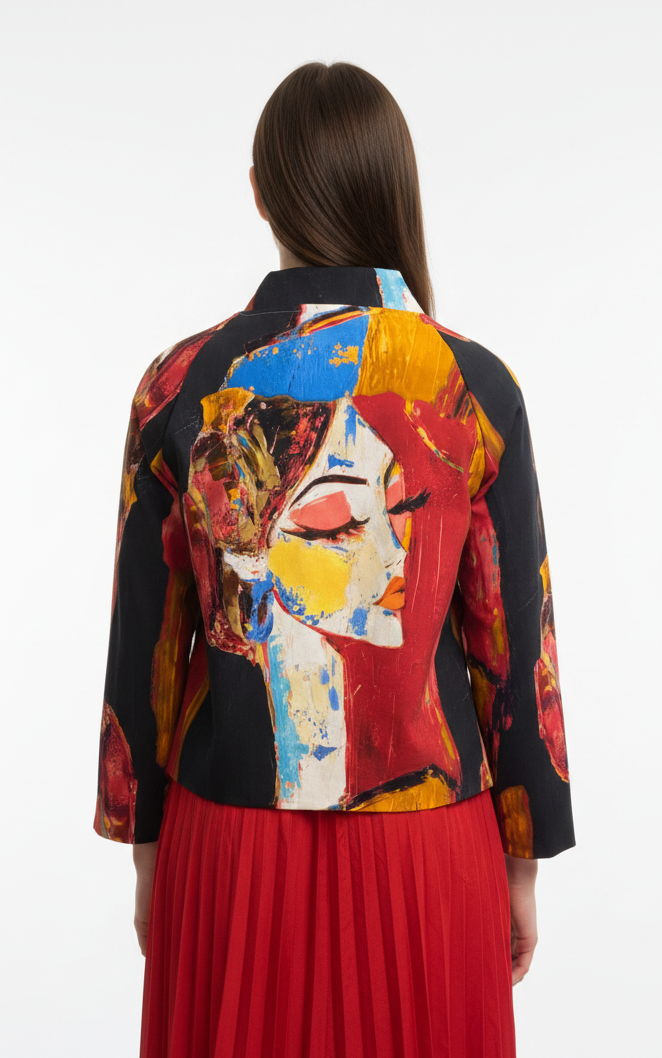 Giacca Face Red