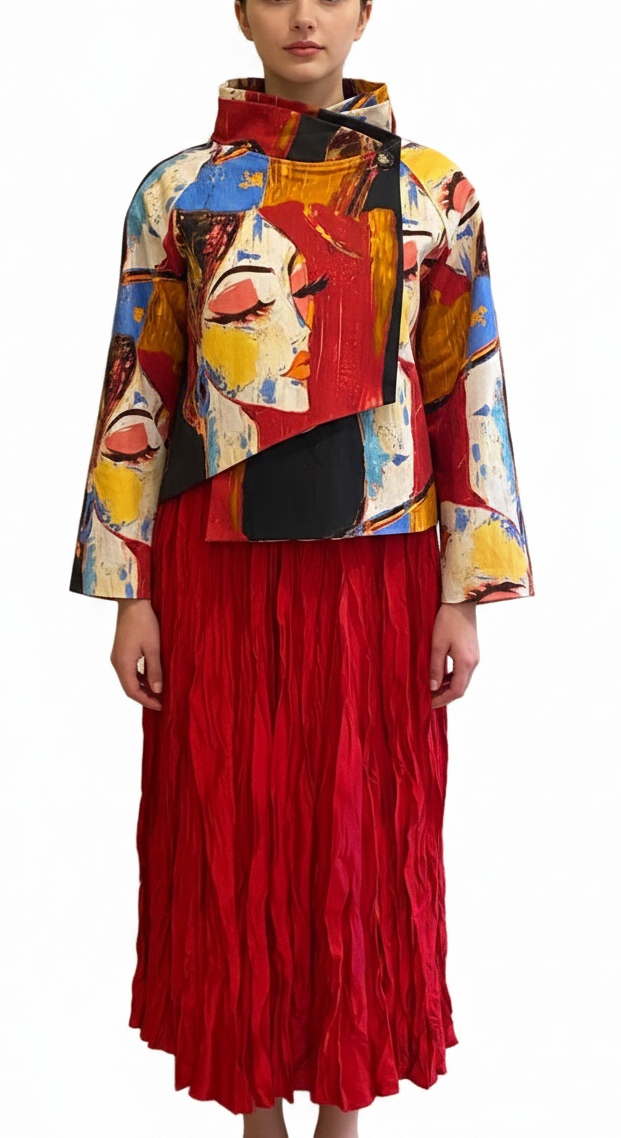 Giacca Face Red
