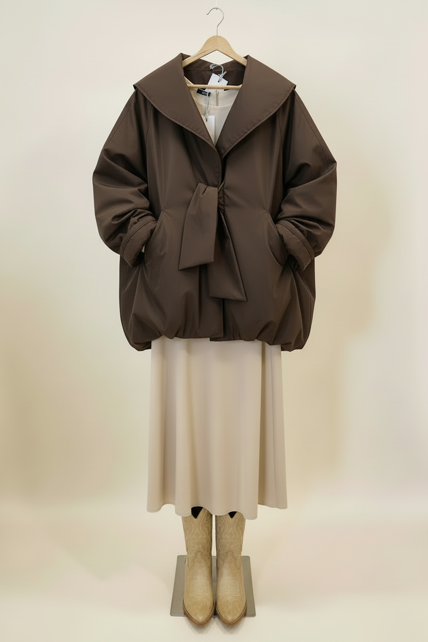 Trench Impermeabile con cintura